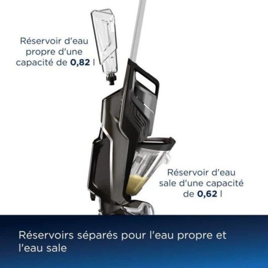 Aspirateur sans Fil Laveur Bissell Crosswave C6 Select B3569N 0,62L Autonettoyage