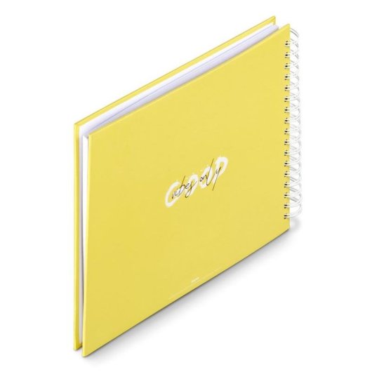 Album fotografico Hama Good Things giallo 100 pagine rilegatura a spirale