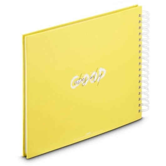 Album fotografico Hama Good Things giallo 100 pagine rilegatura a spirale