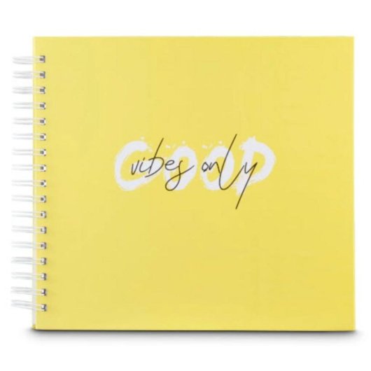 Album fotografico Hama Good Things giallo 100 pagine rilegatura a spirale