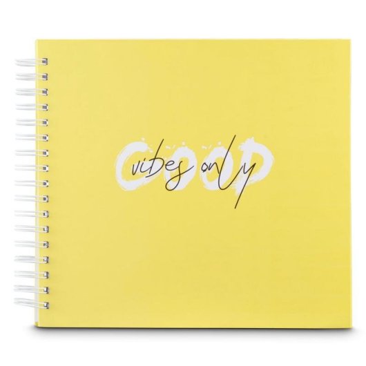 Album fotografico Hama Good Things giallo 100 pagine rilegatura a spirale