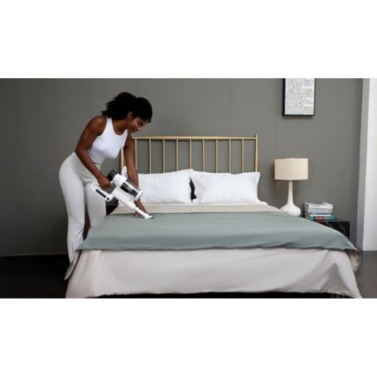 Aspirateur sans Fil EZIclean Cyclomax R22 Station 500W 52min HEPA 2,5L Blanc