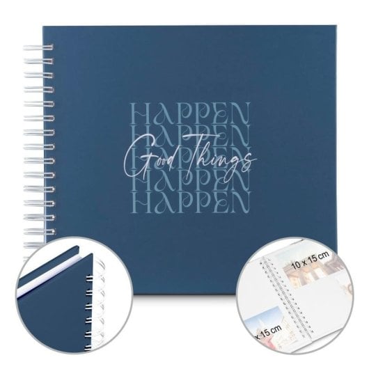 Album fotografico HAMA Good Things blu 100 pagine spirale 10x15 cm