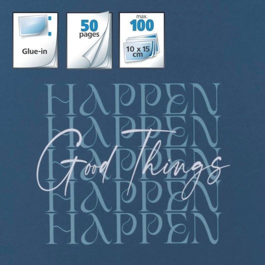 Album fotografico HAMA Good Things blu 100 pagine spirale 10x15 cm
