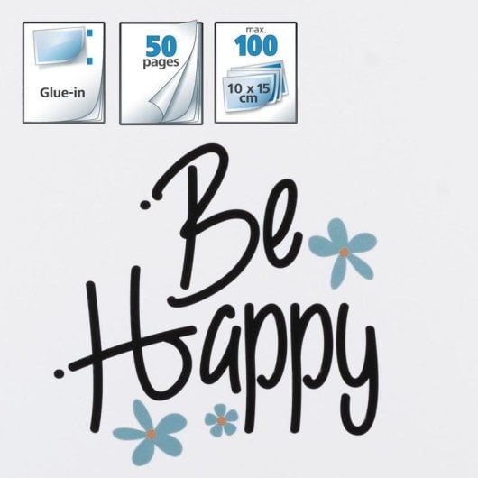 Album fotografico HAMA Good Things bianco 100 pagine spirale 10x15 cm