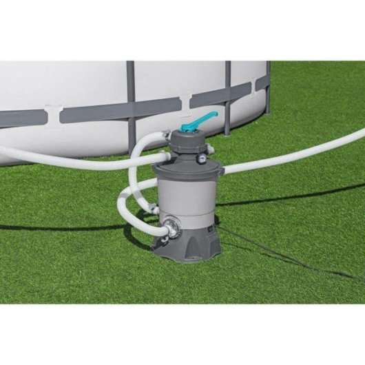 Bomba de agua Bestway Filtración a arena 3596 L/h para piscinas hasta 18 m³