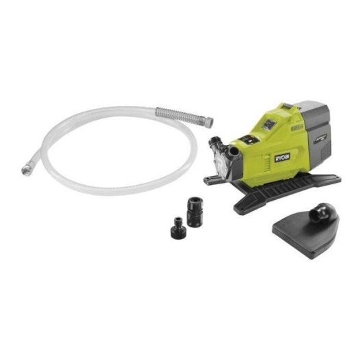 Bomba de agua Ryobi R18TP-0 18V OnePlus 1500 L/h con manguera y accesorios