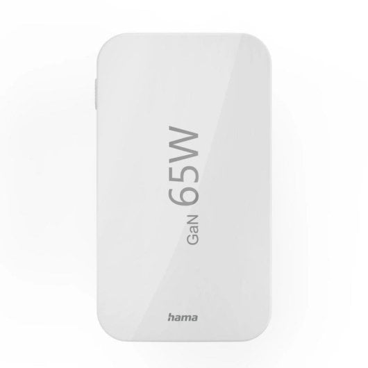Caricatore Hama 00201976 65W USB-C USB-A GaN ultracompatto bianco