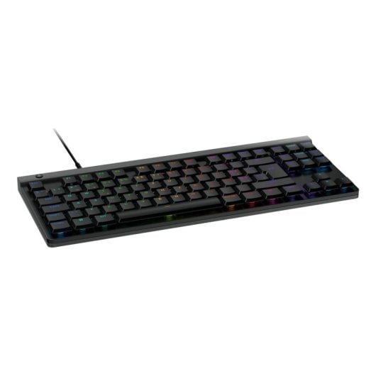 Teclado Logitech G515 TKL mecánico gaming perfil bajo RGB QWERTZ suizo