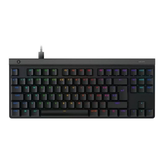 Teclado Logitech G515 TKL mecánico gaming perfil bajo RGB QWERTZ suizo