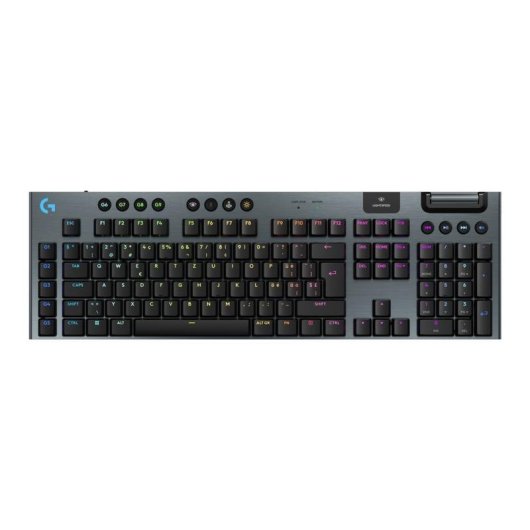 Teclado Logitech G915 X Lightspeed mecânico sem fios RGB QWERTZ gaming