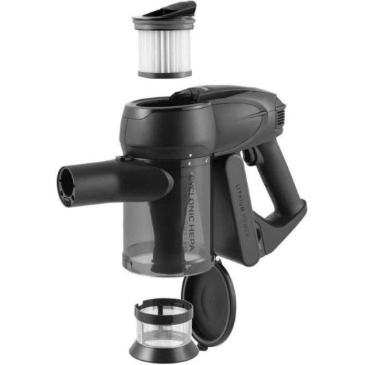 Aspirador sem Fio Sencor SVC 8726BK 400W 50min HEPA Animais 0,5L Preto