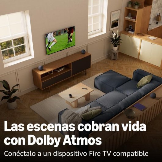 Altavoces AMAZON inteligentes sem fios com Alexa Dolby Atmos brancos