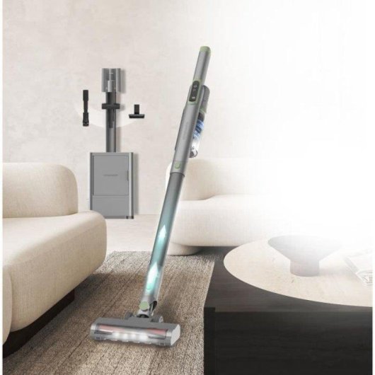 Aspirateur sans Fil Arthur Martin AMAB148 200W 40min Brosse LED Gris