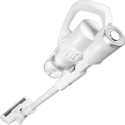 Aspirapolvere senza Fili Sencor SVC 9829WH 550W 70min HEPA Animali 0,5L Bianco