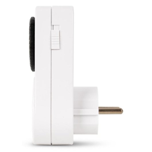 Adaptador Entac EMT24-1E mecânico 230 V 16 A 3680 W branco preto