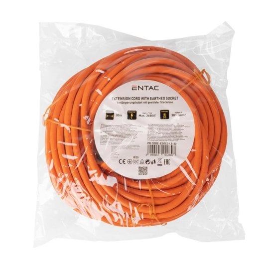Multipresa Entac ESECG1.5-30 1 Presa 30 m Protezione IP20 Interno Arancione