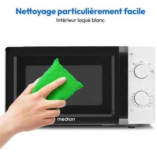 Microonde Medion MD 11475 20L 700W Scongelamento Controllo Meccanico