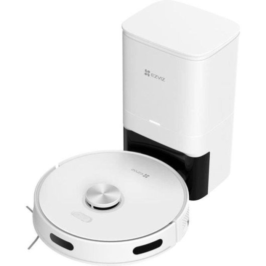Aspirateur Robot et Laveur EZVIZ RE5 Plus avec Vidage Automatique Navigation LiDAR 4.000 Pa
