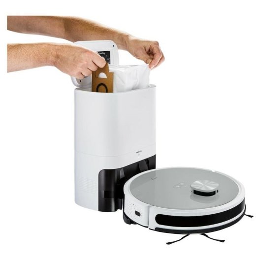 Robot Aspirapolvere e Lavapavimenti Medion X21 SW Autosvuotamento Navigazione Laser 3.000 Pa