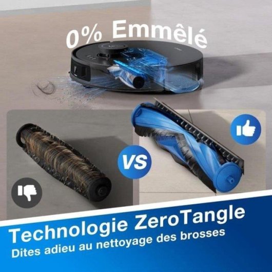 Robot Aspirapolvere e Lavapavimenti Ecovacs Deebot N20 Pro Plus Autosvuotamento Navigazione Laser 8.000 Pa