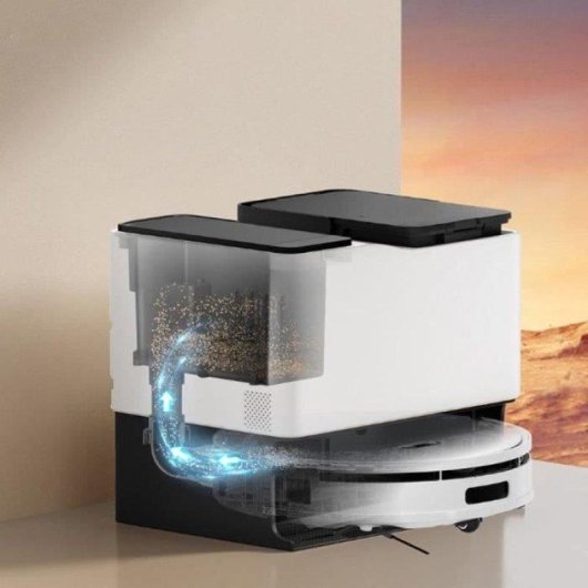 Aspirador Robô com Mopa EZIclean Z15 Pro Com Esvaziamento Automático Navegação Inteligente 10.000 Pa