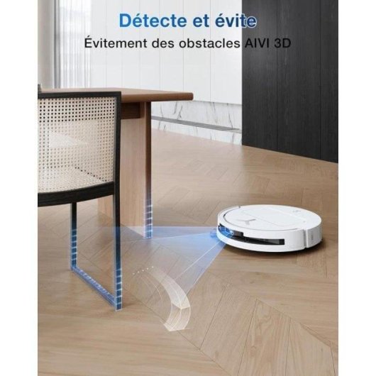 Robot Aspirapolvere e Lavapavimenti Ecovacs Deebot T50 Omni Autosvuotamento Navigazione LiDAR 15.000 Pa ZeroTangle