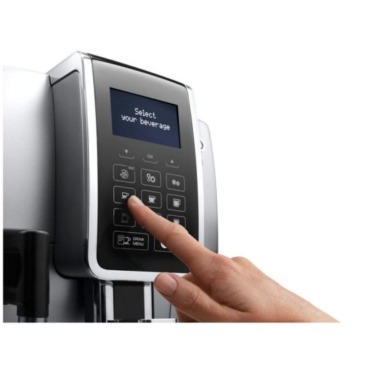 Caffettiera superautomatica DeLonghi Dinamica Ecam 350.75.s 1,8L macinacaffè touch argento