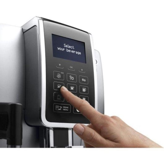 Caffettiera superautomatica DeLonghi Dinamica Ecam 350.75.s 1,8L macinacaffè touch argento