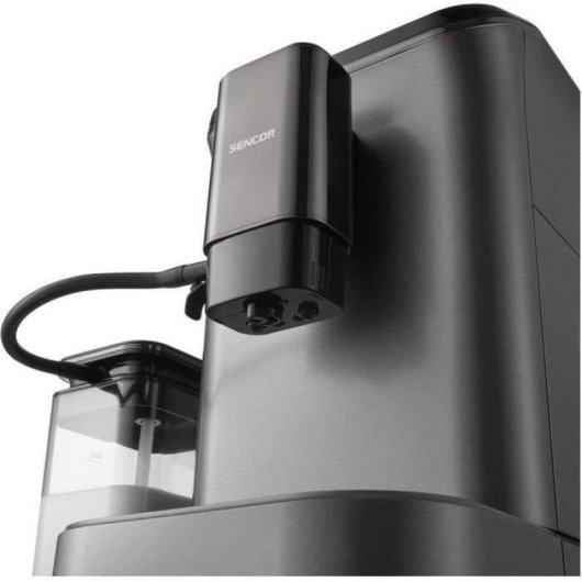 Cafetière expresso automatique Sencor SES 8500BK 1,5L 20 Bars broyeur inox écran TFT