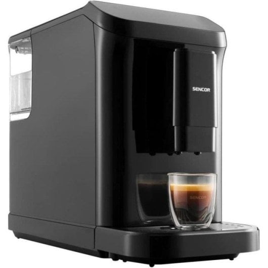 Macchina da caffè espresso automatica Sencor SES 6000BK 1,5L 20 bar macinino inox LED