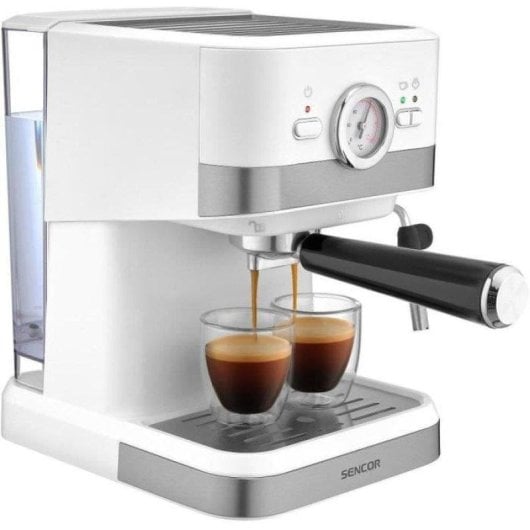 Caffettiera Espresso Sencor SES 1720WH 1,5L 20 bar con lancia vapore