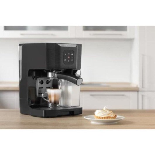 Caffettiera Espresso Sencor SES 4040BK 1450W 20 bar serbatoio latte pulizia automatica