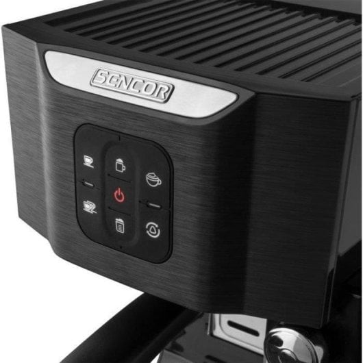 Caffettiera Espresso Sencor SES 4040BK 1450W 20 bar serbatoio latte pulizia automatica