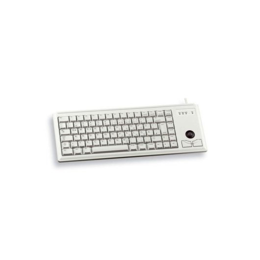 Teclado CHERRY G84-4400 AZERTY com trackball integrado cinzento