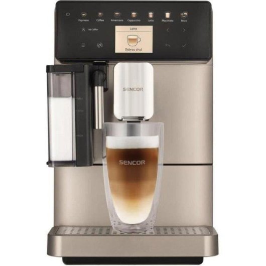 Máquina de café expresso automática Sencor SES 9350CH 19 Bares LCD Inox