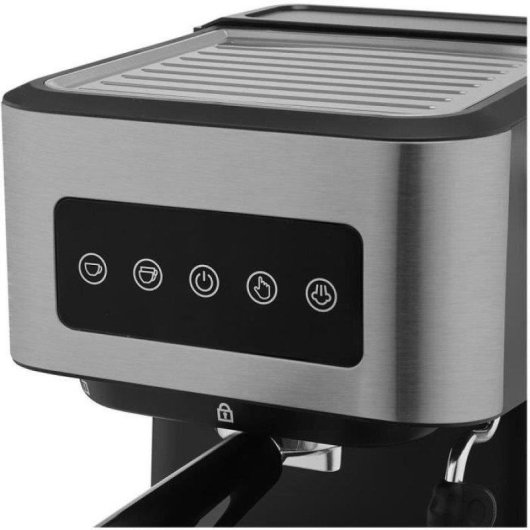 Caffettiera Espresso Sencor SES 4020SS 1,5L 20 bar pannello OneTouch lancia vapore