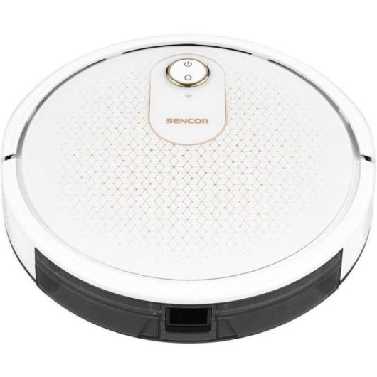 Saugroboter mit Wischfunktion Sencor SRV 4550WH Navigation Basis 100 min Laufzeit