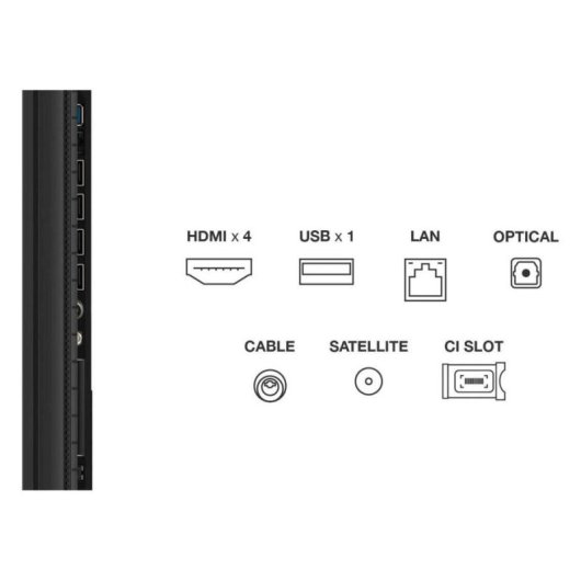 TV TCL QLED 85P89K 85" 4K UltraHD 120Hz Smart TV Google TV Dolby Vision HDR10+ Game Master