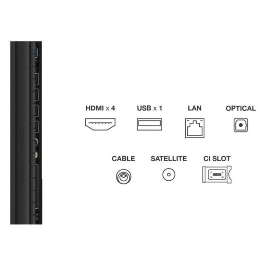 TV TCL QLED 85P89K 85" 4K UltraHD 120Hz Smart TV Google TV Dolby Vision HDR10+ Game Master