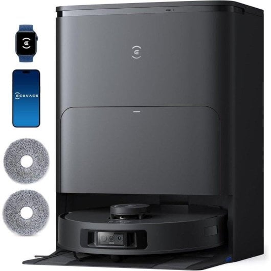 Aspirador Robô com Mopa Ecovacs Deebot T30s Pro Gen2 Estação OMNI IA 13.500 Pa