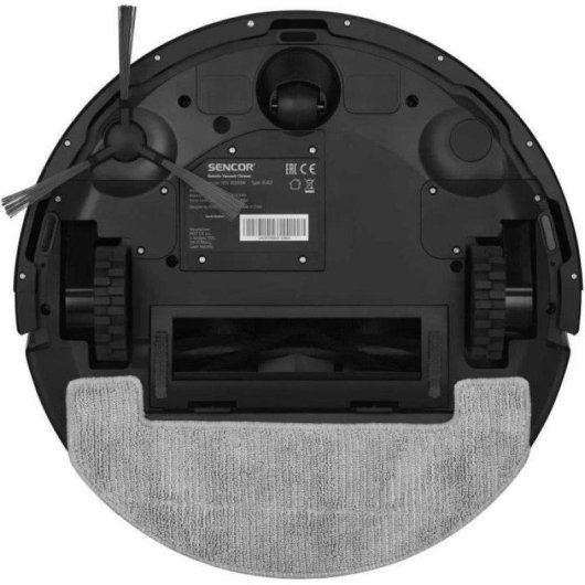 Aspirateur Robot Sencor SRV 9085BK avec Vidage Automatique Navigation LiDAR 3.000 Pa