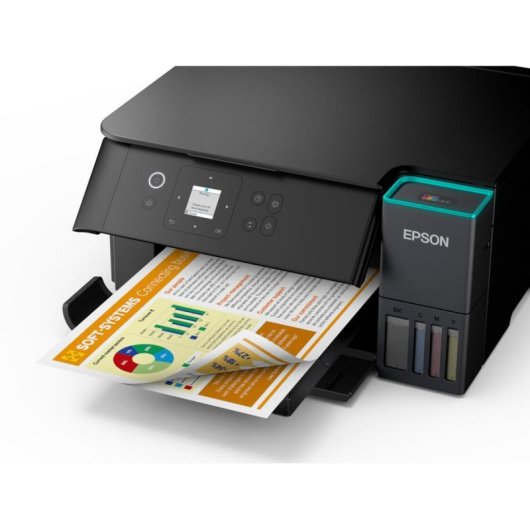 Multifunção Epson EcoTank ET-2951 Jato de Tinta Cor WiFi Duplex LCD