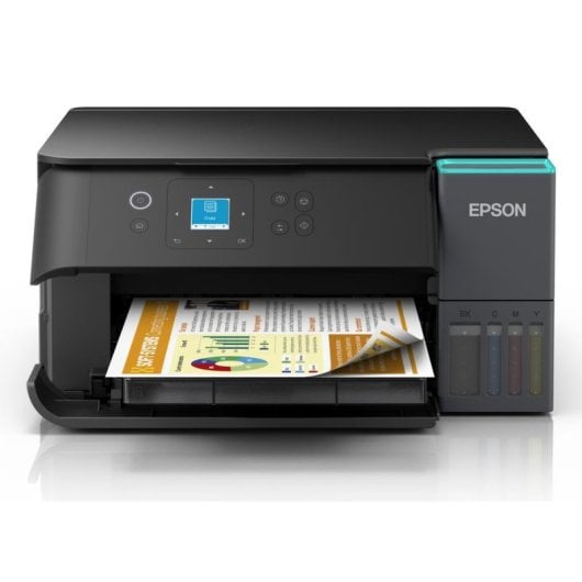 Multifunção Epson EcoTank ET-2951 Jato de Tinta Cor WiFi Duplex LCD