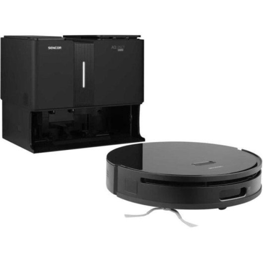 Aspirateur Robot et Laveur Sencor SRV 9790BK Navigation Laser 5.000 Pa Auto-Lift