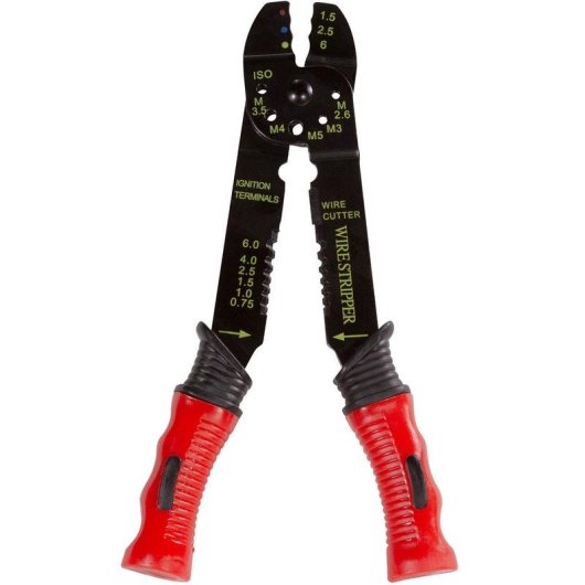 Crimpadora LogiLink WZ0078 Acero Corte y Engaste Multicomponente 1,5-6 mm²