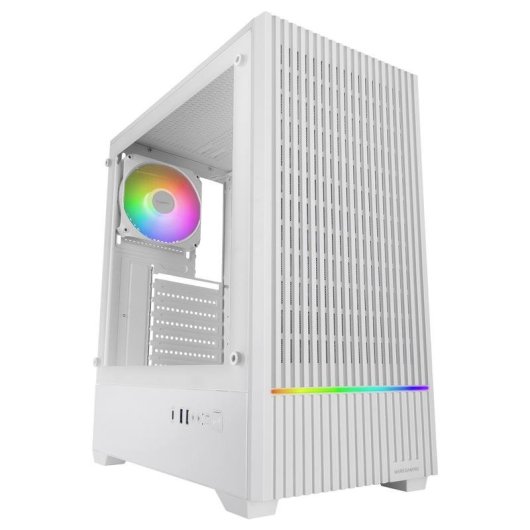 Caixa PC Mars Gaming MC-Quantum ATX Mesh Vidro Temperado 4x 120mm Branco