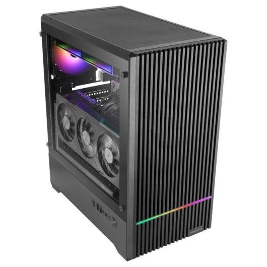 Boitier Mars Gaming MC-Quantum ATX Mesh Verre Trempé 4x Ventilateurs ARGB