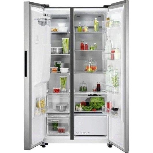 Frigorífico Americano AEG ORX9V351DU No Frost 177cm 572L D Inox Dispensador Água Gelo