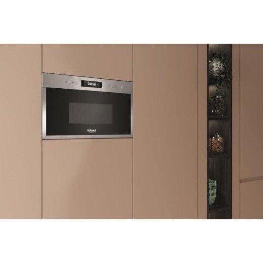 Microondas Hotpoint Ham 212o X 22 L Inox Vapor Descongelação Rápida